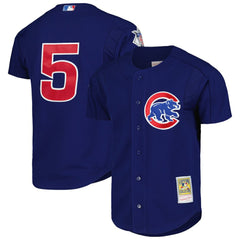 Nomar Garciaparra Chicago Cubs Mitchell & Ness Cooperstown Collection 2005 Batting Practice Jersey - Royal Jerseys