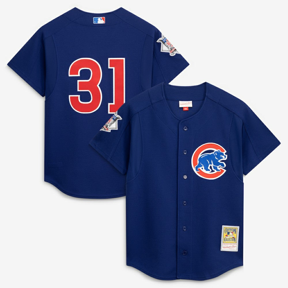 Greg Maddux Chicago Cubs Mitchell & Ness Cooperstown Collection 2005 Batting Practice Jersey - Royal Jerseys