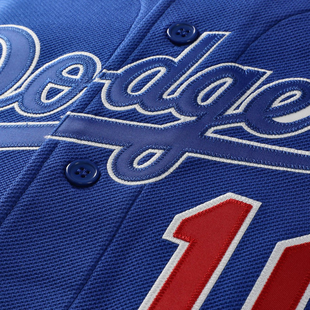 Hideo Nomo Los Angeles Dodgers Mitchell & Ness Cooperstown Collection 2004 Batting Practice Jersey - Royal Jerseys