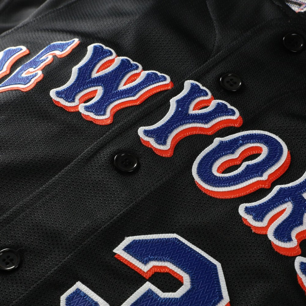 Mike Piazza New York Mets Mitchell & Ness Cooperstown Collection 2000 Batting Practice Jersey - Black Jerseys