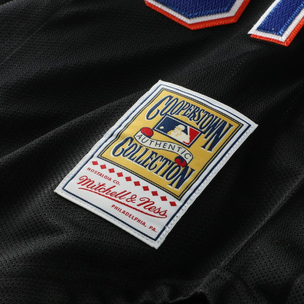 Mike Piazza New York Mets Mitchell & Ness Cooperstown Collection 2000 Batting Practice Jersey - Black Jerseys