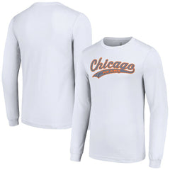 Chicago Bears Starter Tailsweep Long Sleeve T-Shirt - White T-shirts