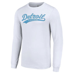 Detroit Lions Starter Tailsweep Long Sleeve T-Shirt - White T-shirts