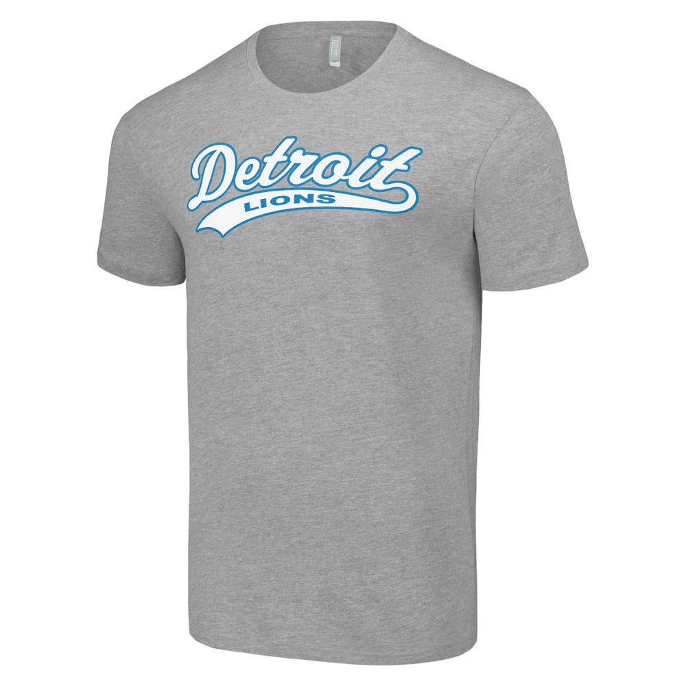 Detroit Lions Starter Tailsweep T-Shirt - Heather Gray T-shirts