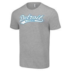 Detroit Lions Starter Tailsweep T-Shirt - Heather Gray T-shirts