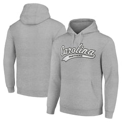 Carolina Panthers Starter Unisex Tailsweep Pullover Hoodie - Heather Gray Hoodies