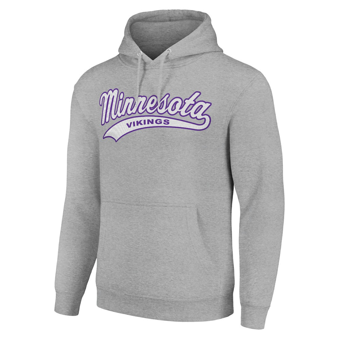 Minnesota Vikings Starter Unisex Tailsweep Pullover Hoodie - Heather Gray Hoodies