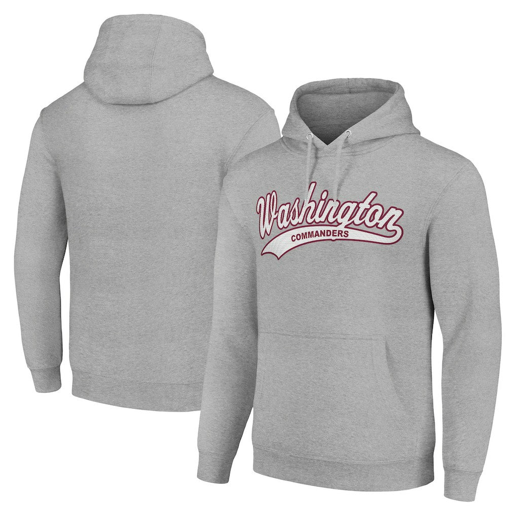 Washington Commanders Starter Unisex Tailsweep Pullover Hoodie - Heather Gray Hoodies