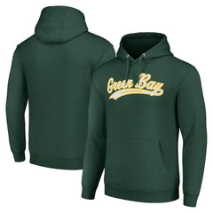 Green Bay Packers Starter Unisex Tailsweep Pullover Hoodie - Green Hoodies