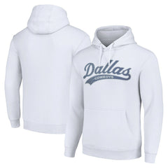 Dallas Cowboys Starter Unisex Tailsweep Pullover Hoodie - White Hoodies