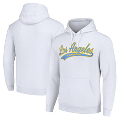 Los Angeles Chargers Starter Unisex Tailsweep Pullover Hoodie - White Hoodies