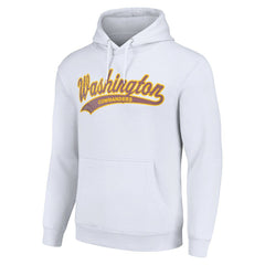Washington Commanders Starter Unisex Tailsweep Pullover Hoodie - White Hoodies