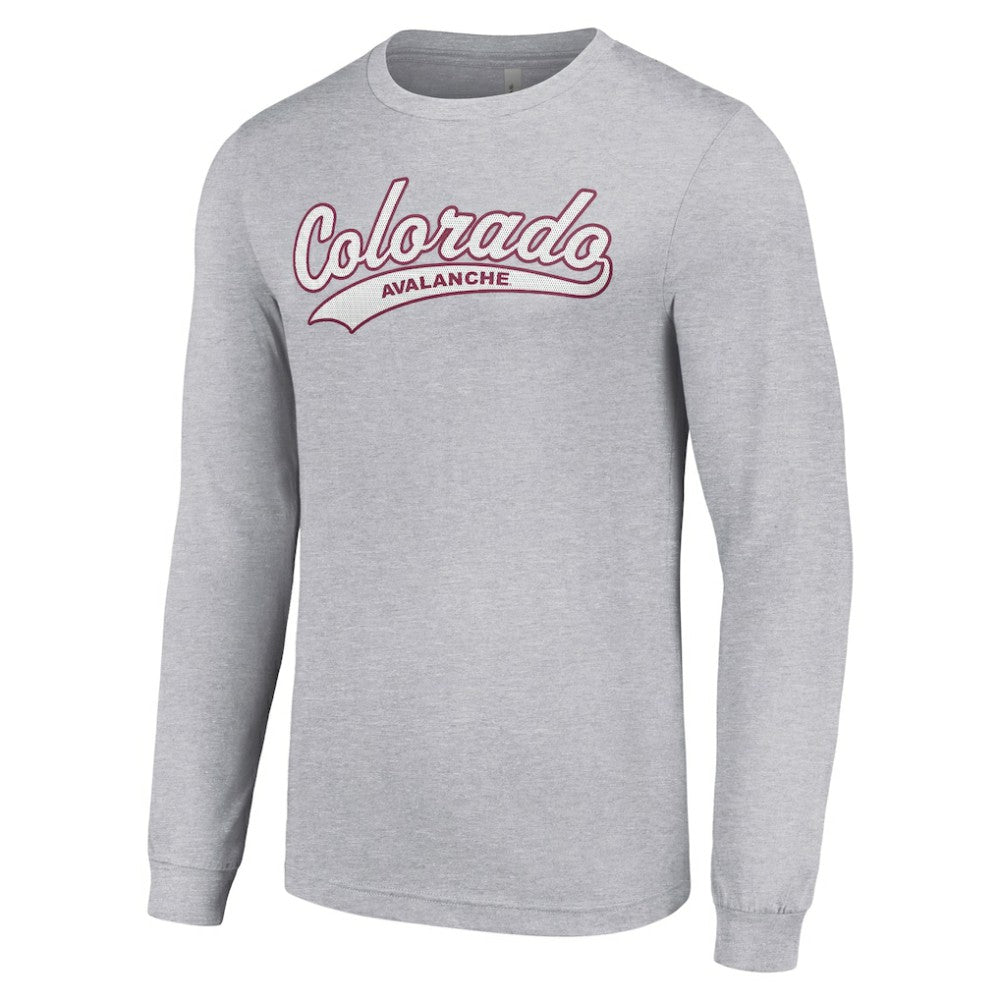 Colorado Avalanche Starter Tailsweep T-Shirt - Heather Gray | US 200652317