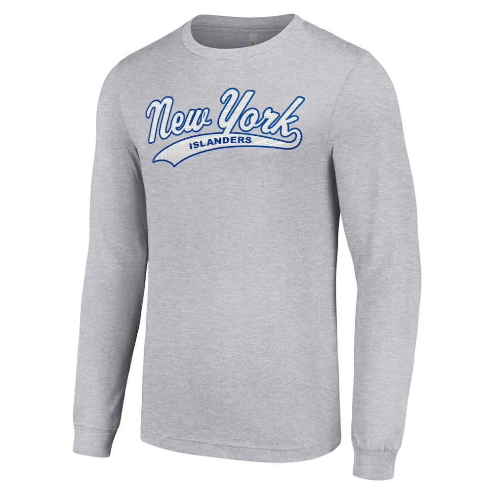 New York Islanders Starter Tailsweep T-Shirt - Heather Gray | US 200652328