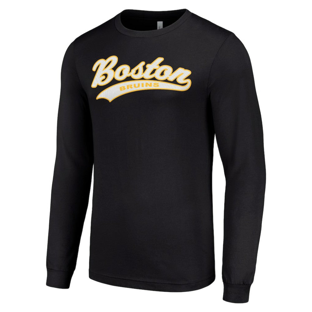 Boston Bruins Starter Tailsweep T-Shirt - Black | US 200652349