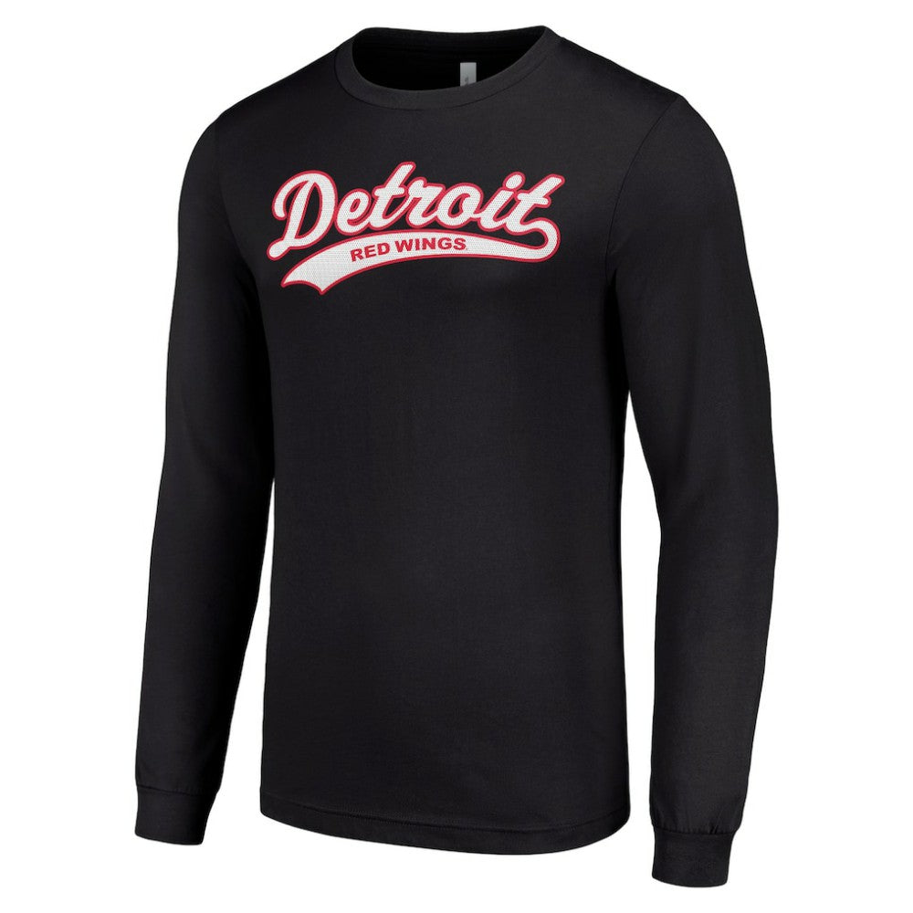 Detroit Red Wings Starter Tailsweep T-Shirt - Black | US 200652354