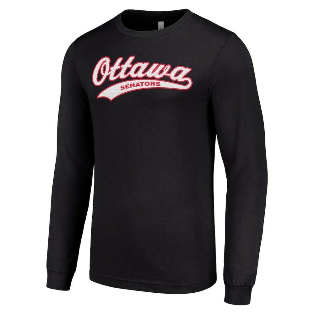 Ottawa Senators Starter Tailsweep T-Shirt - Black | US 200652358