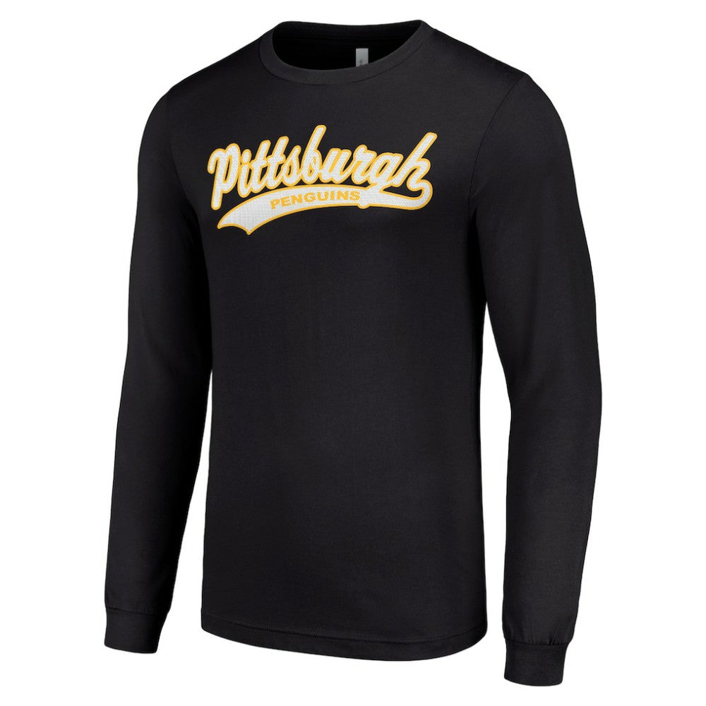 Pittsburgh Penguins Starter Tailsweep T-Shirt - Black | US 200652361