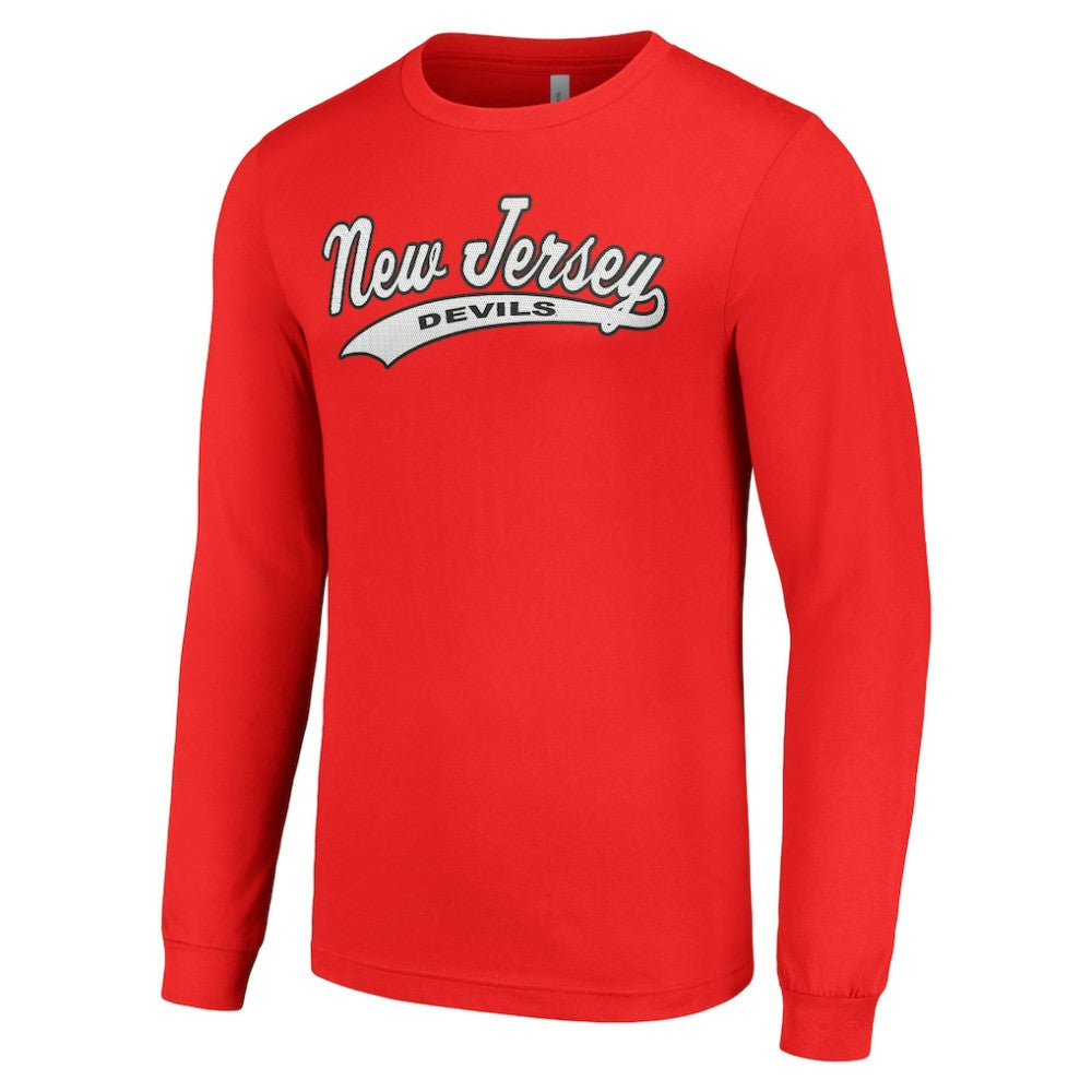 New Jersey Devils Starter Tailsweep T-Shirt - Red | US 200652383
