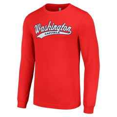 Washington Capitals Starter Tailsweep T-Shirt - Red | US 200652386