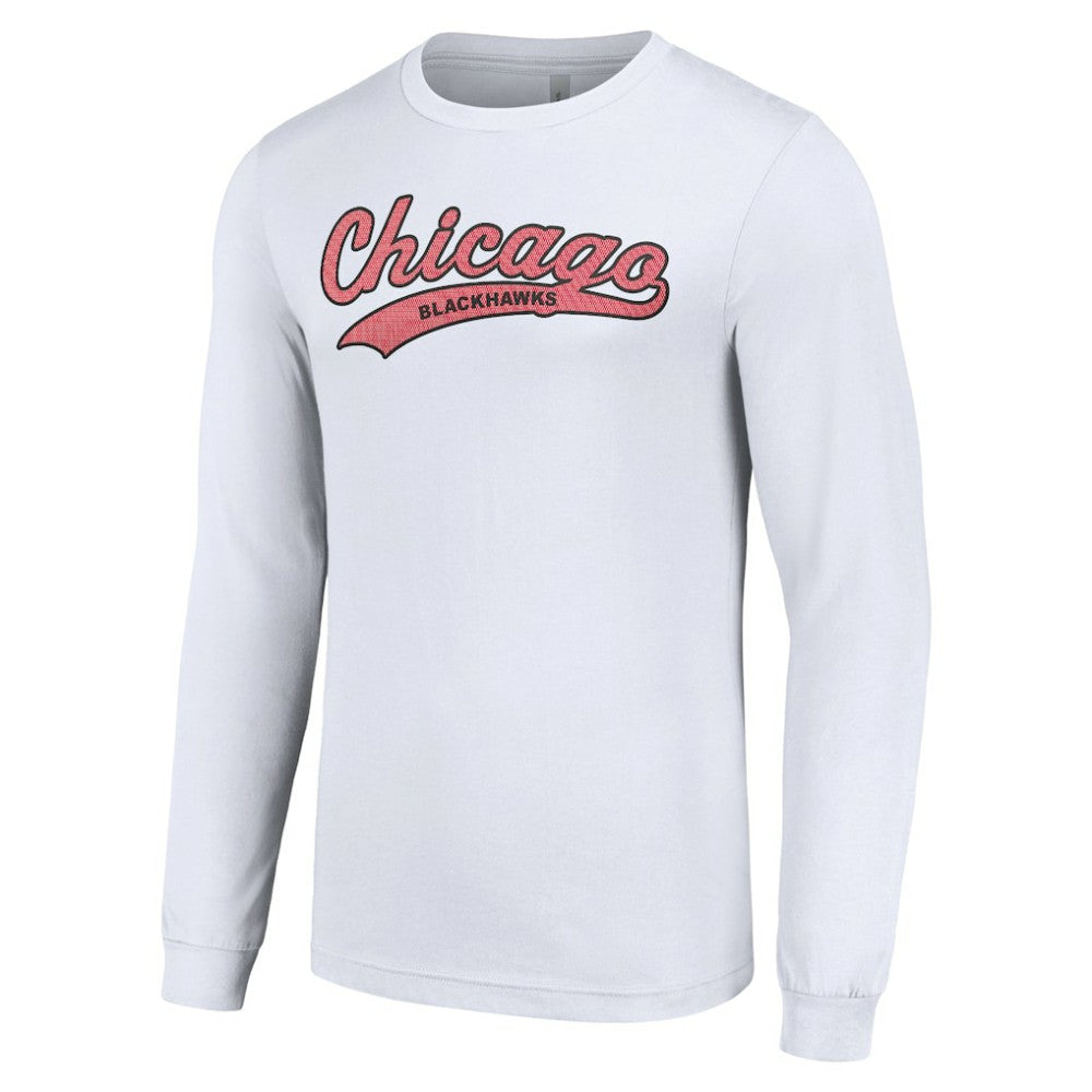 Chicago Blackhawks Starter Tailsweep T-Shirt - White | US 200652392