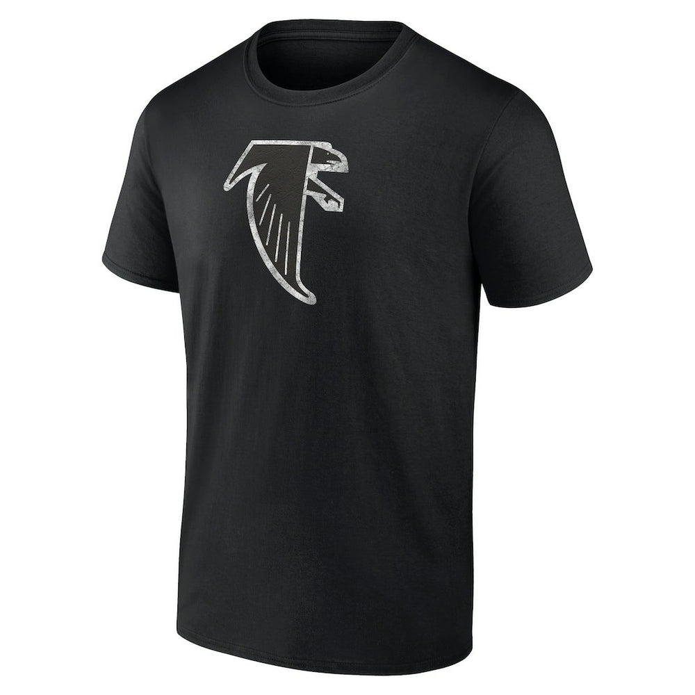 Atlanta Falcons Throwback T-Shirt - Black T-shirts