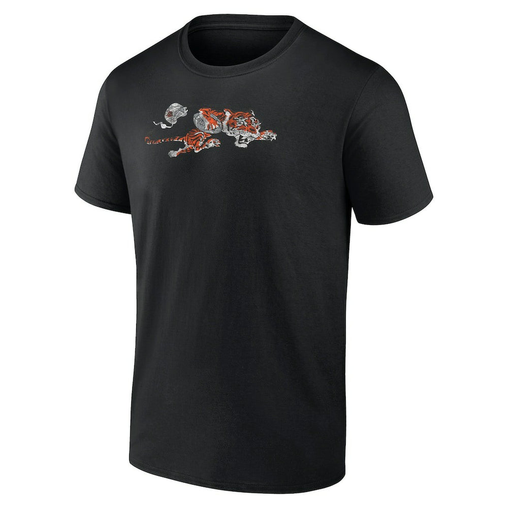Cincinnati Bengals Throwback T-Shirt - Black T-shirts