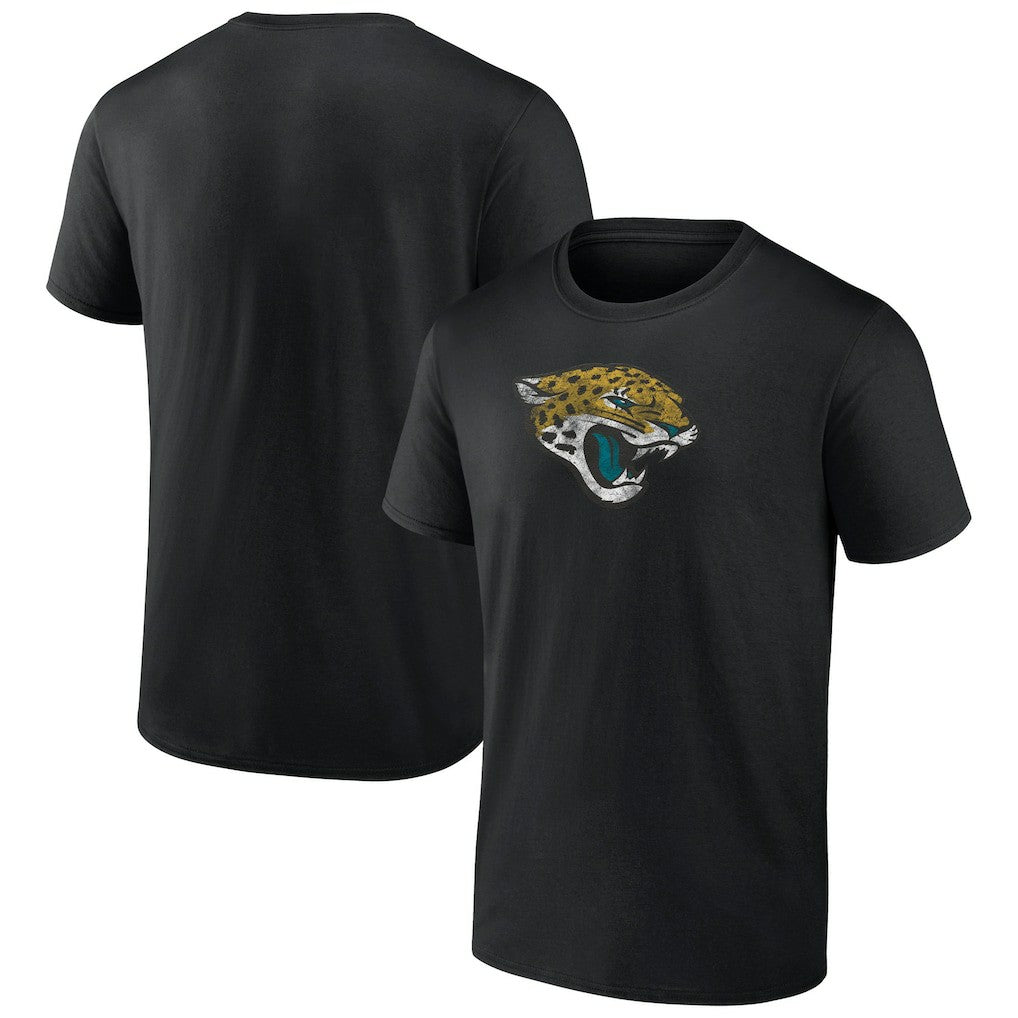 Jacksonville Jaguars Throwback T-Shirt - Black T-shirts