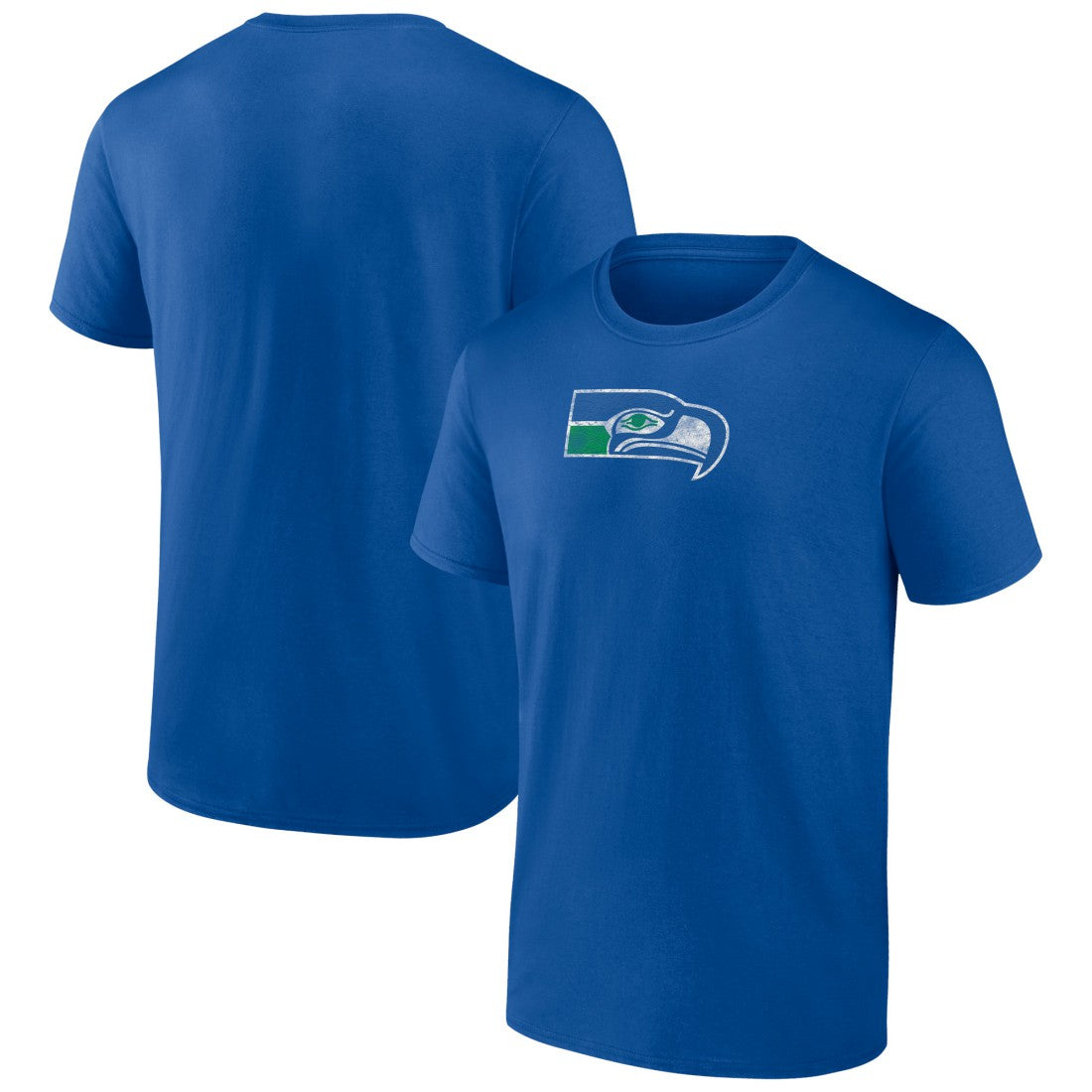 Seattle Seahawks Throwback T-Shirt - Royal T-shirts