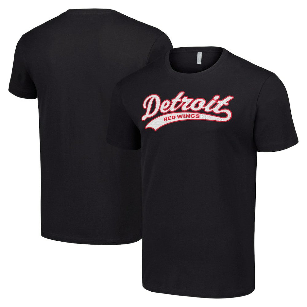 Detroit Red Wings Starter Tailsweep T-Shirt - Black | US 200652544