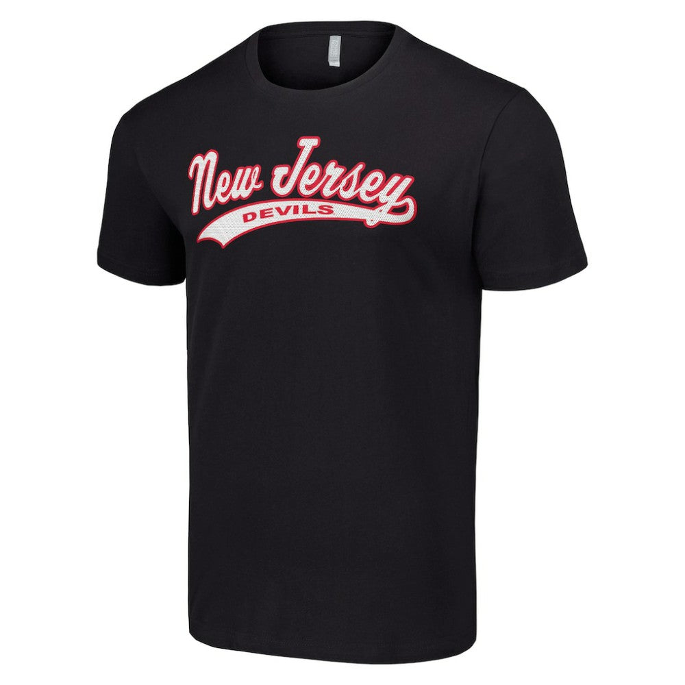 New Jersey Devils Starter Tailsweep T-Shirt - Black | US 200652547