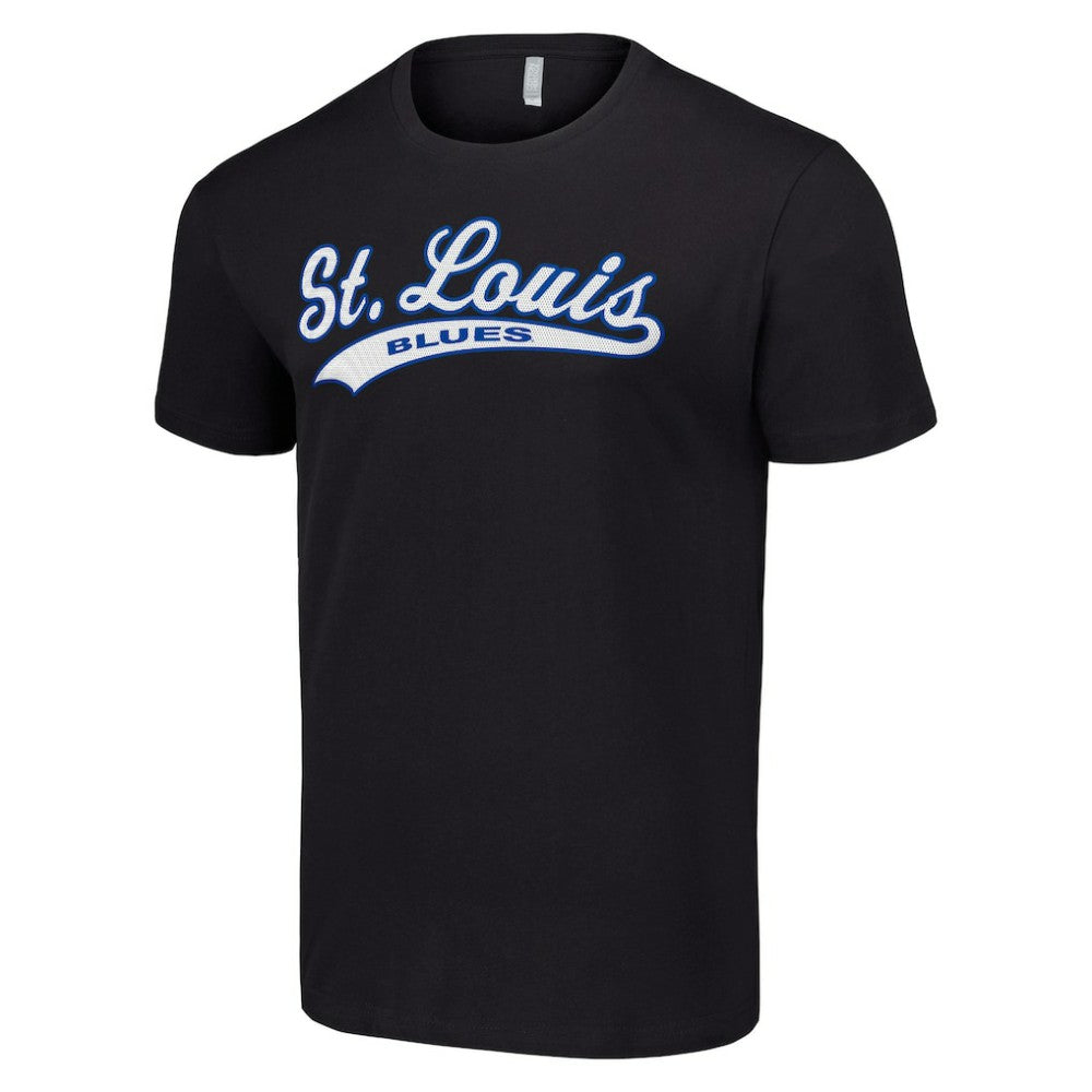 St. Louis Blues Starter Tailsweep T-Shirt - Black | US 200652553