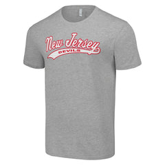 New Jersey Devils Starter Tailsweep T-Shirt - Heather Gray | US 200652571