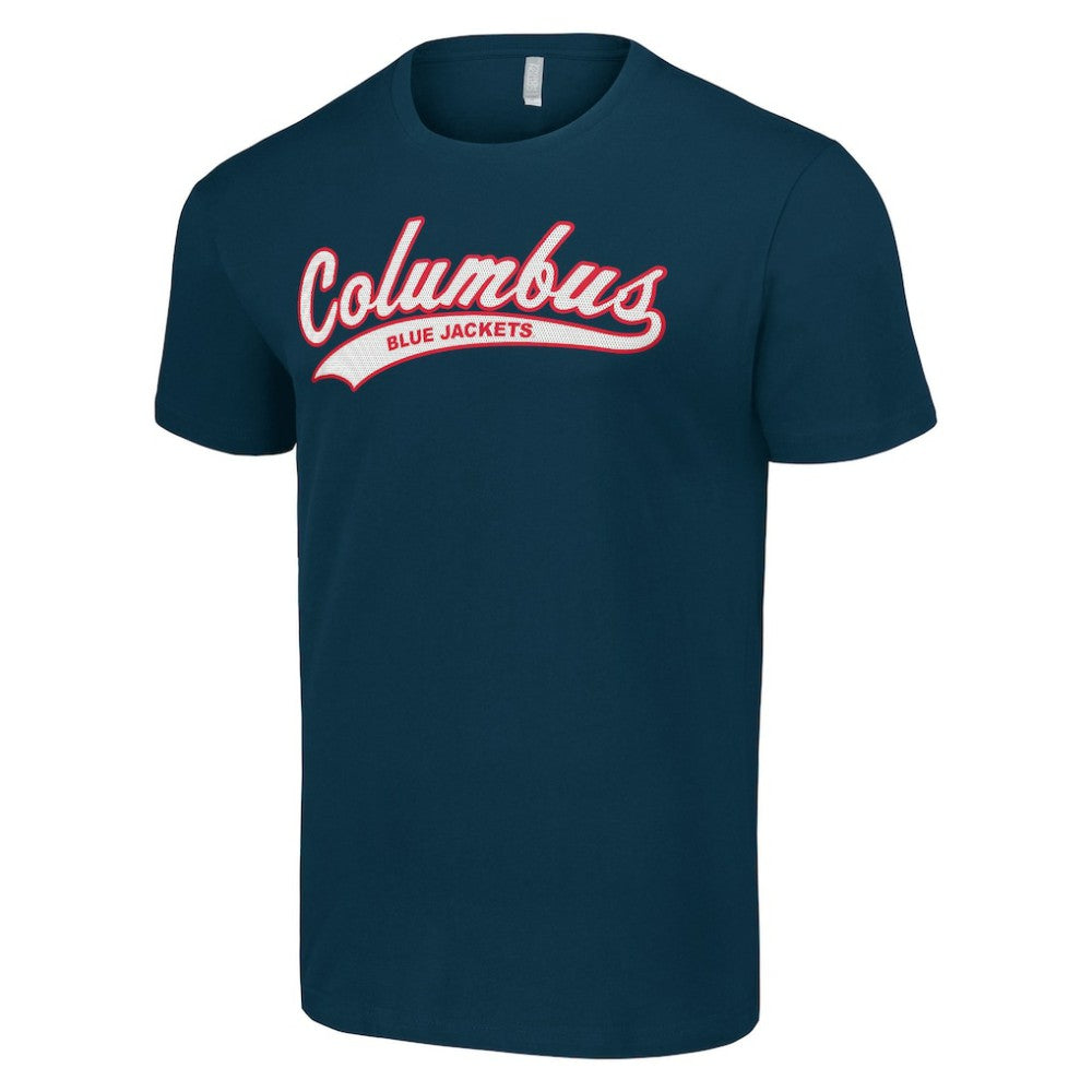 Columbus Blue Jackets Starter Tailsweep T-Shirt - Navy | US 200652589