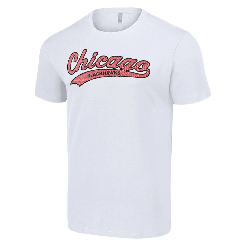 Chicago Blackhawks Starter Tailsweep T-Shirt - White | US 200652614