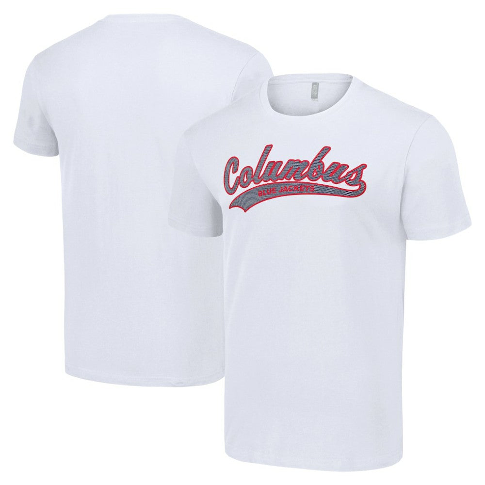 Columbus Blue Jackets Starter Tailsweep T-Shirt - White | US 200652616