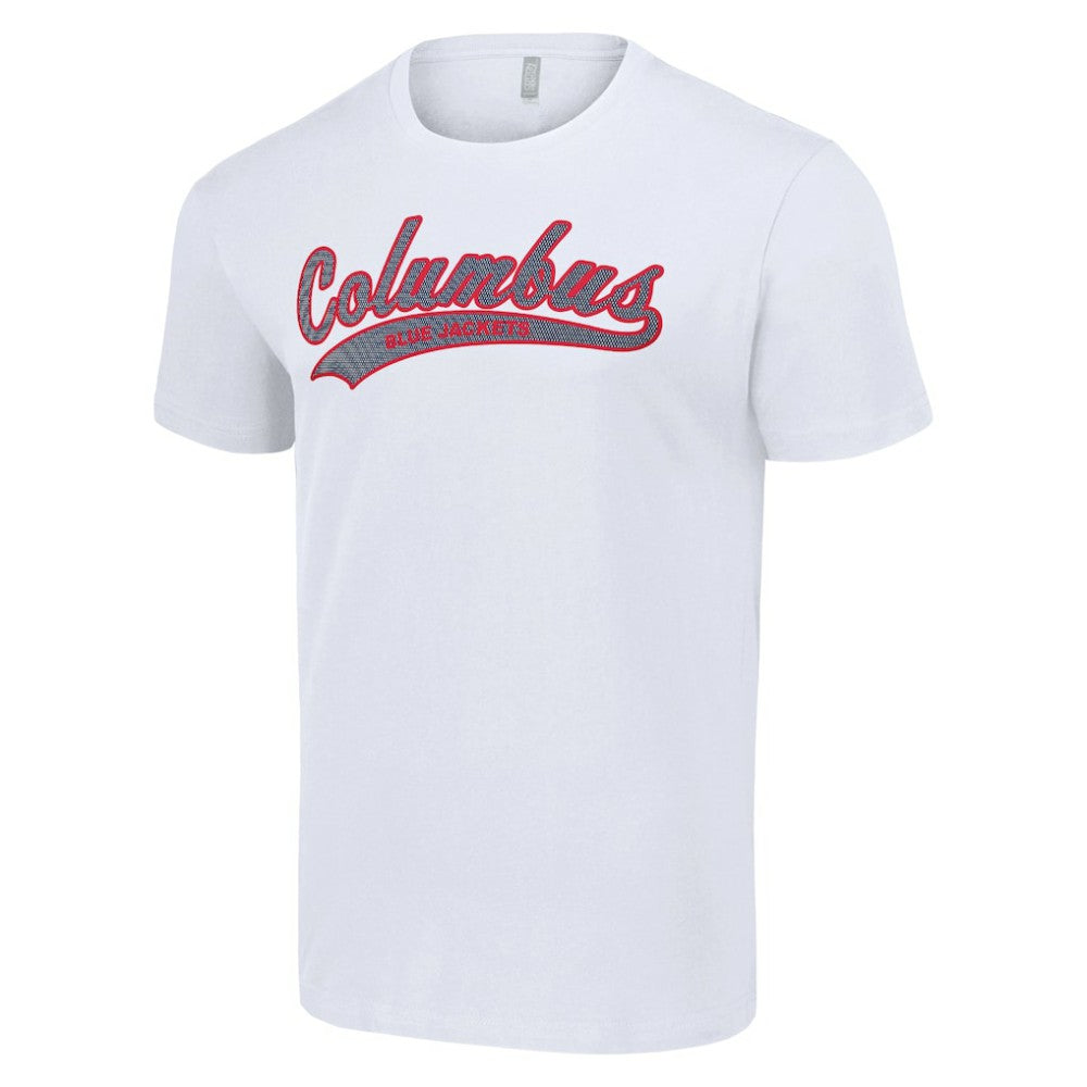 Columbus Blue Jackets Starter Tailsweep T-Shirt - White | US 200652616