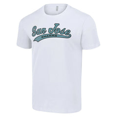 San Jose Sharks Starter Tailsweep T-Shirt - White | US 200652632