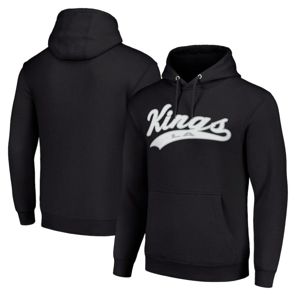 Los Angeles Kings Starter Tailsweep Fleece Tri-Blend Pullover Hoodie - Black | US 200652718