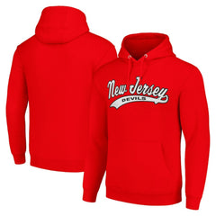 New Jersey Devils Starter Tailsweep Fleece Tri-Blend Pullover Hoodie - Red | US 200652744