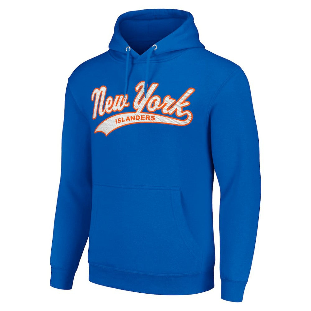 New York Islanders Starter Tailsweep Fleece Tri-Blend Pullover Hoodie - Royal | US 200652750