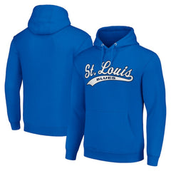 St. Louis Blues Starter Tailsweep Fleece Tri-Blend Pullover Hoodie - Blue | US 200652752