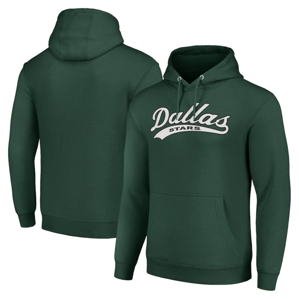 Dallas Stars Starter Tailsweep Fleece Tri-Blend Pullover Hoodie - Green | US 200652753
