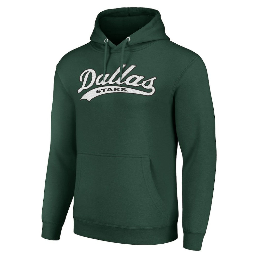 Dallas Stars Starter Tailsweep Fleece Tri-Blend Pullover Hoodie - Green | US 200652753