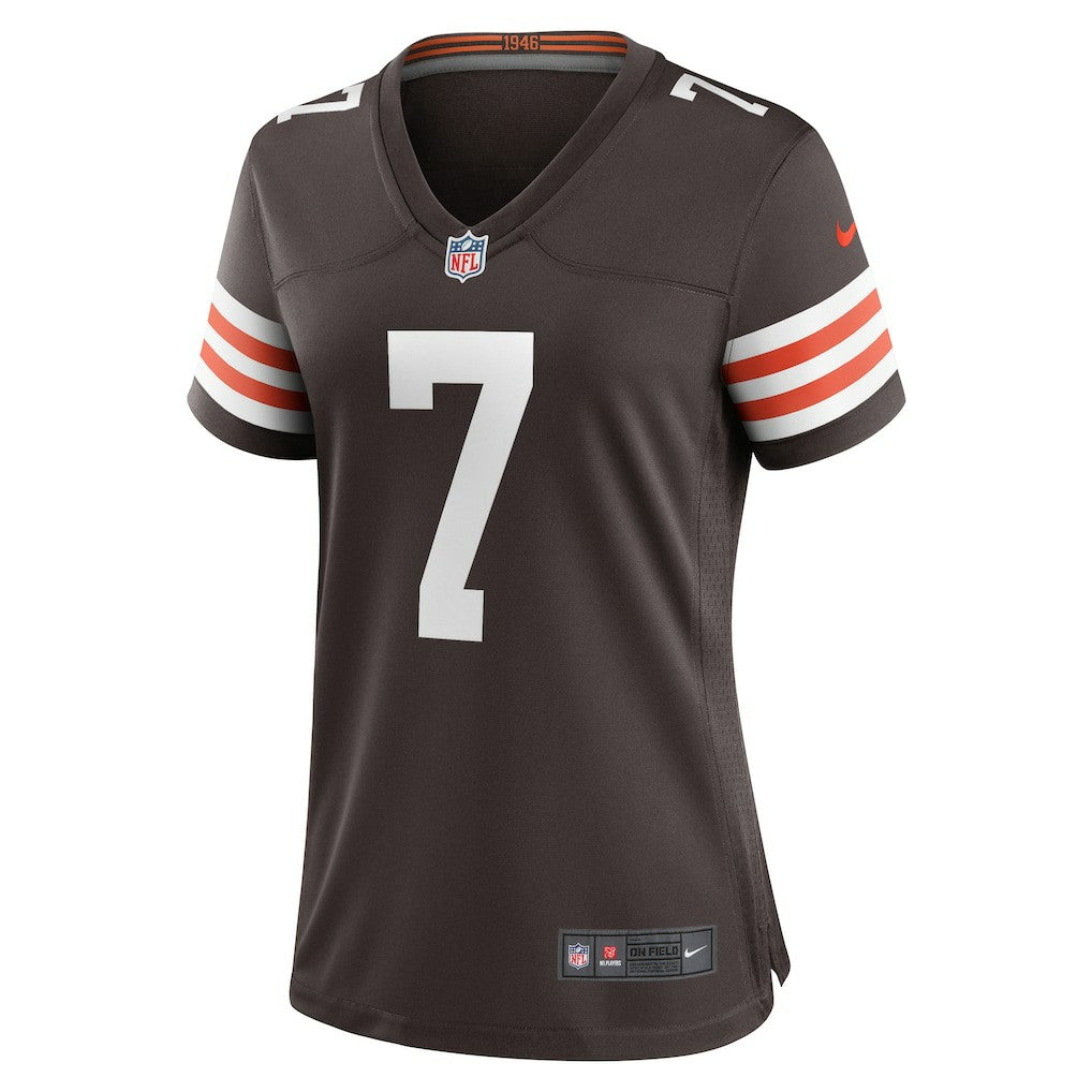 Dustin Hopkins Cleveland Browns Women's Team Game Jersey - Brown Jerseys