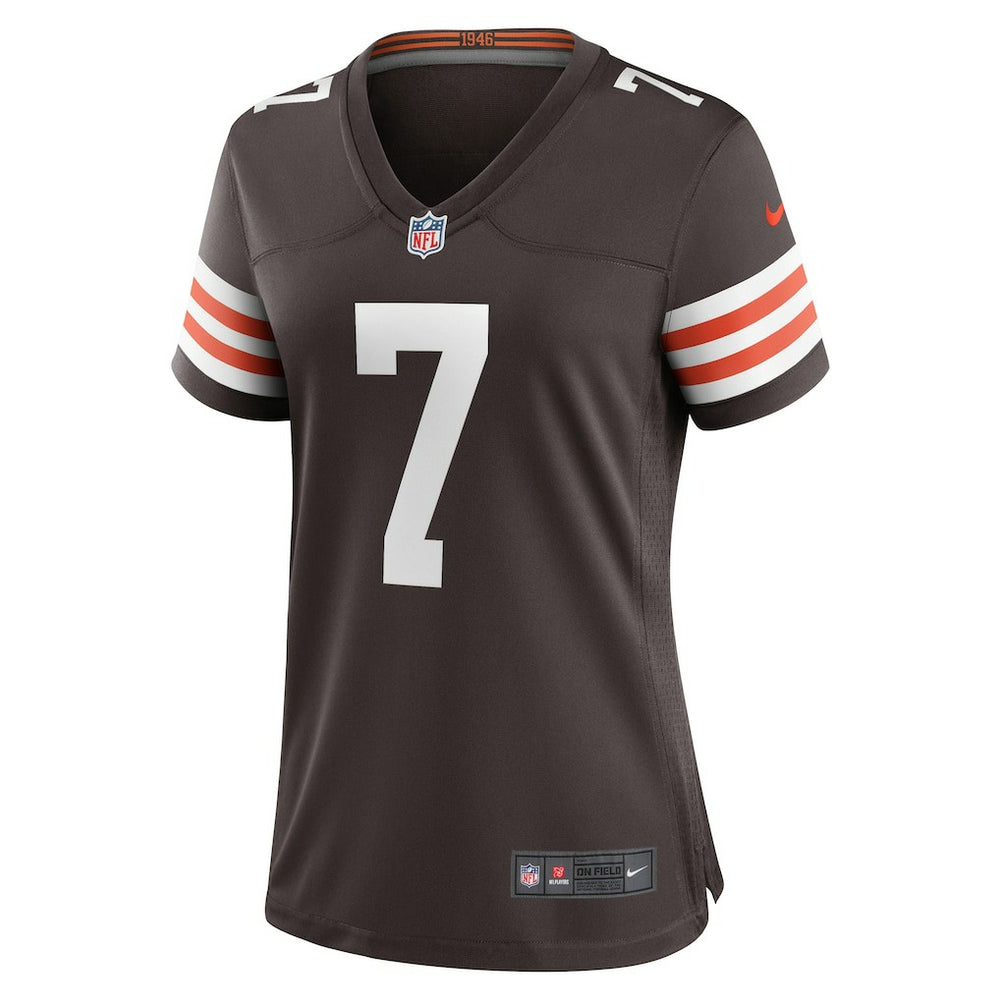Dustin Hopkins Cleveland Browns Women's Team Game Jersey - Brown Jerseys