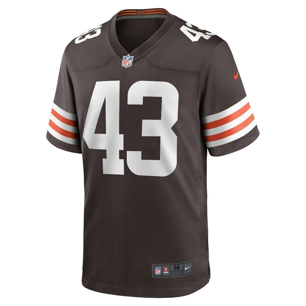 Mohamoud Diabate Cleveland Browns Team Game Jersey - Brown Jerseys