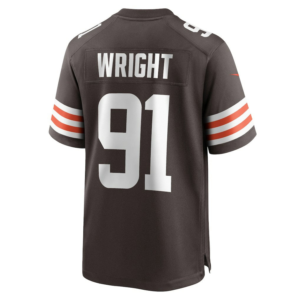 Alex Wright Cleveland Browns Team Game Jersey - Brown Jerseys