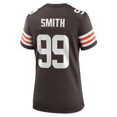 Za'Darius Smith Cleveland Browns Women's Team Game Jersey - Brown Jerseys