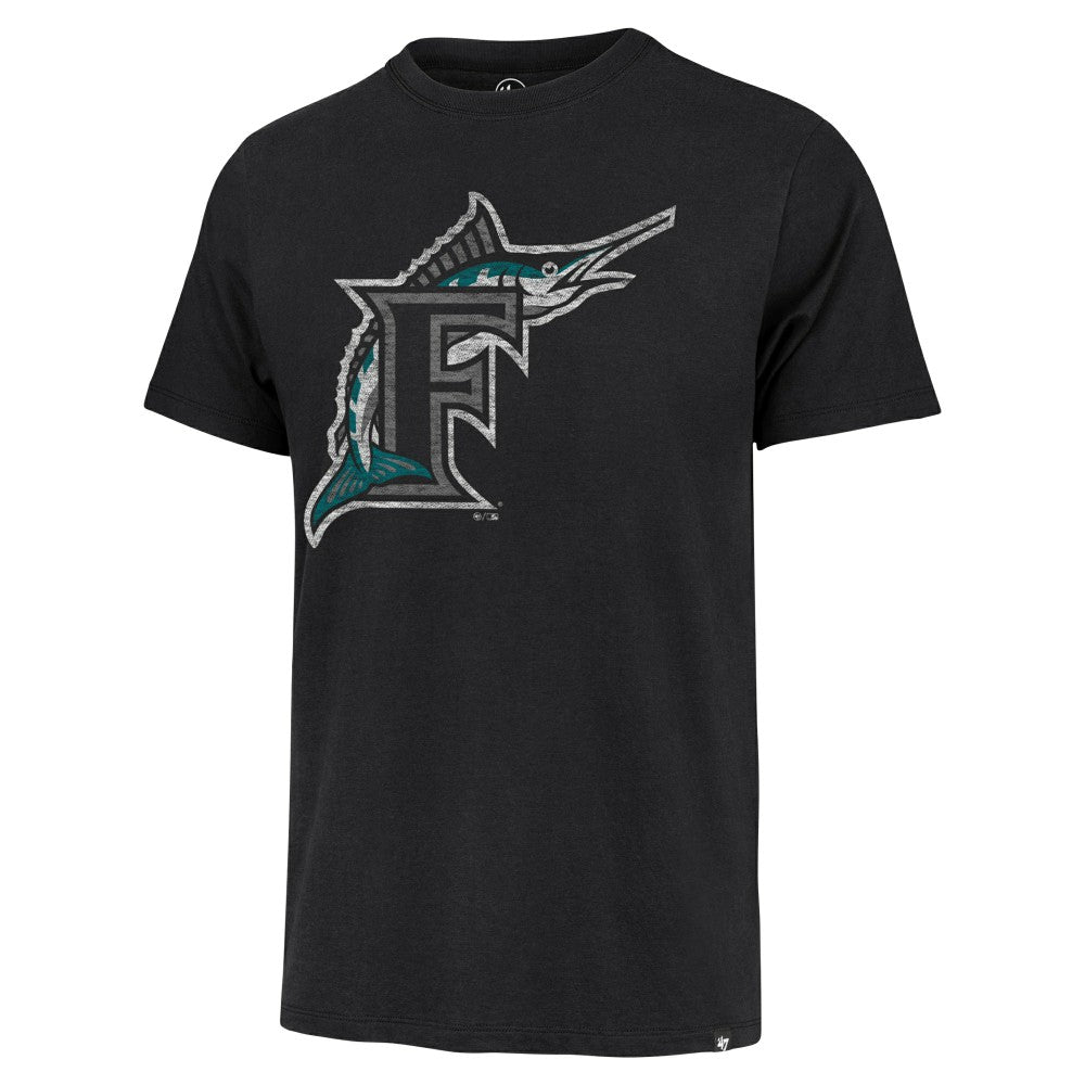 Miami Marlins '47 Premier Franklin T-Shirt - Black T-shirts